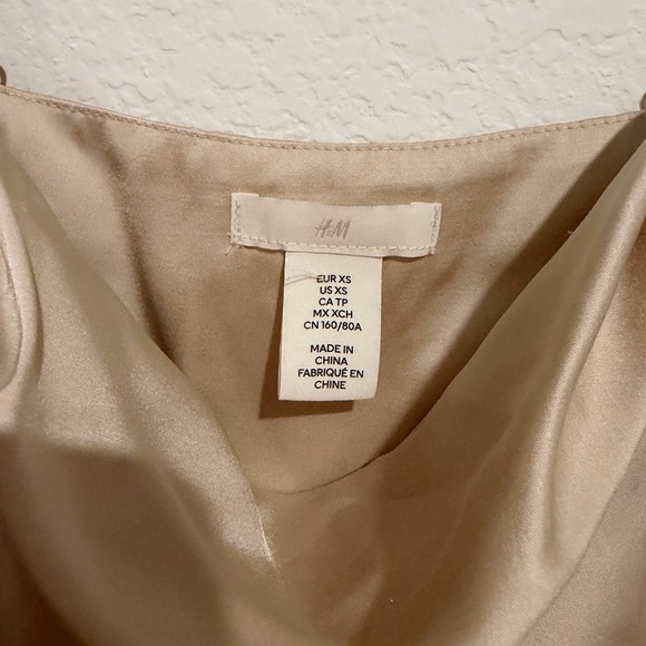 H&M Beige Cowl Neck Camisole - Picture 3 of 3